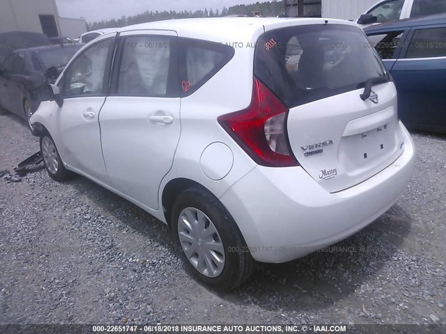 3N1CE2CP2GL374953 - 2016 NISSAN VERSA NOTE S/S PLUS/SV/SL/SR WHITE photo 3