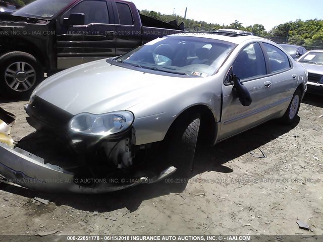 2C3HD46J1XH817499 - 1999 CHRYSLER CONCORDE LXI GRAY photo 2