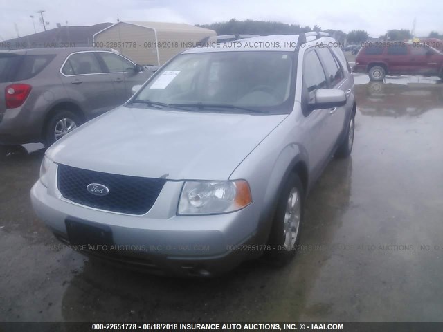 1FMZK02145GA73633 - 2005 FORD FREESTYLE SEL SILVER photo 2