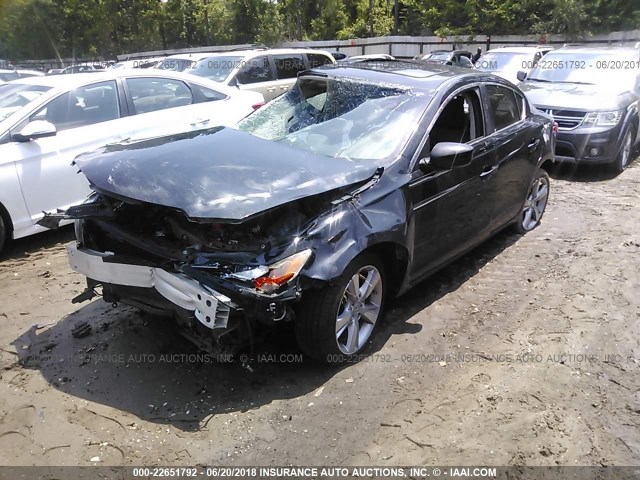 19VDE1F36EE001722 - 2014 ACURA ILX 20 BLACK photo 2