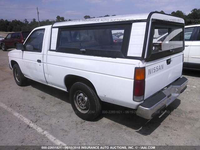 1N6SD11SXPC310648 - 1993 NISSAN TRUCK SHORT WHEELBASE WHITE photo 3