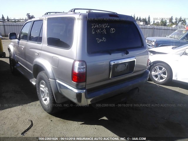 JT3GN86R420248800 - 2002 TOYOTA 4RUNNER SR5 BEIGE photo 3