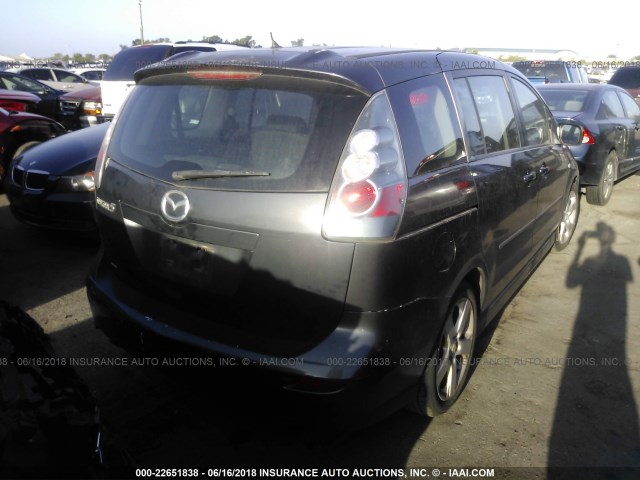 JM1CR293260100864 - 2006 MAZDA 5 GRAY photo 4