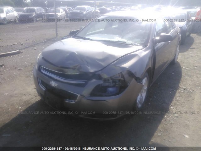 1G1ZB5E10BF341049 - 2011 CHEVROLET MALIBU LS Qəhvəyi foto 6