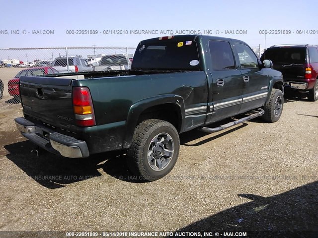 1GCHC23U31F200180 - 2001 CHEVROLET SILVERADO C2500 HEAVY DUTY GREEN photo 4