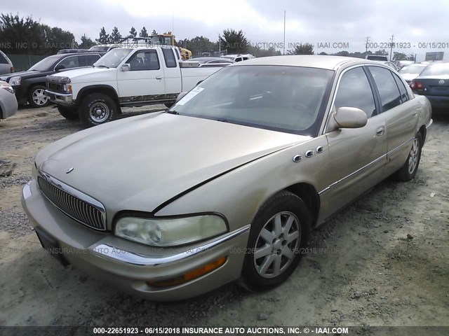 1G4CW54K954107905 - 2005 BUICK PARK AVENUE  GOLD photo 2