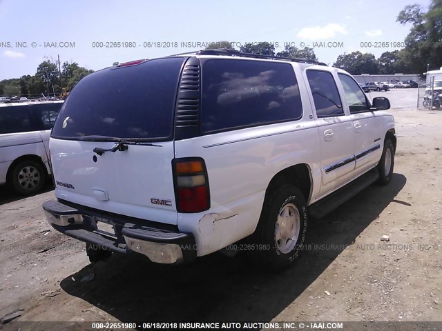 1GKEC16Z84J123669 - 2004 GMC YUKON XL C1500 WHITE photo 4