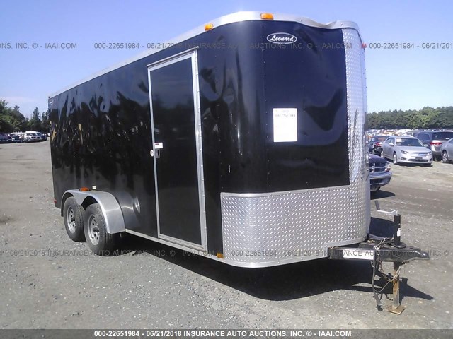 5YCBE1629EH014329 - 2014 ARISING TRAILER 716VTRB  BLACK photo 1