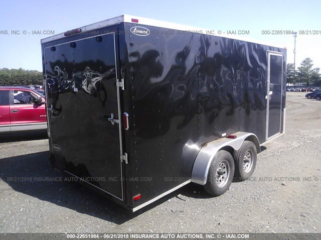 5YCBE1629EH014329 - 2014 ARISING TRAILER 716VTRB  BLACK photo 4