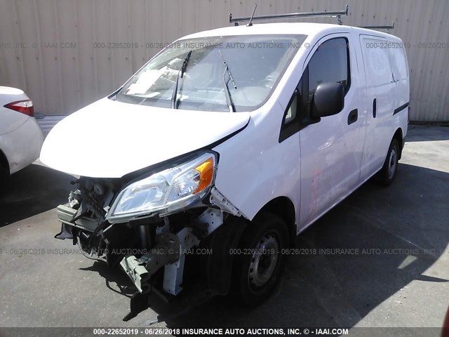 3N6CM0KN8HK706595 - 2017 NISSAN NV200 2.5S/2.5SV WHITE photo 2