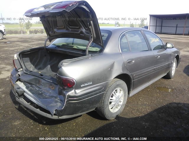 1G4HR54K32U289836 - 2002 BUICK LESABRE LIMITED BROWN photo 4