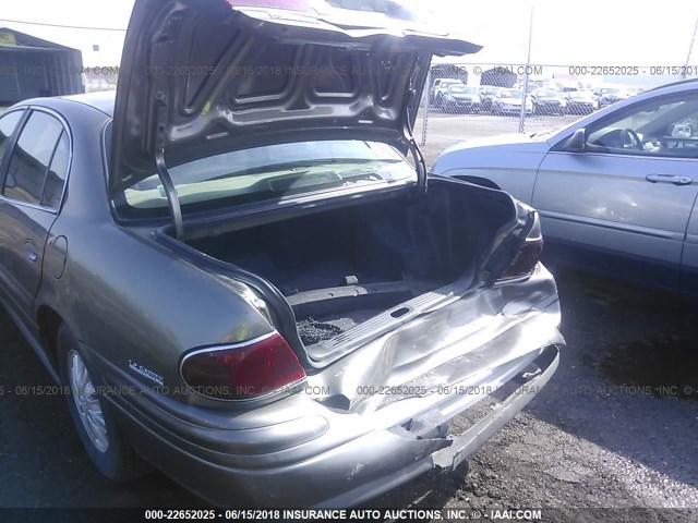 1G4HR54K32U289836 - 2002 BUICK LESABRE LIMITED BROWN photo 6