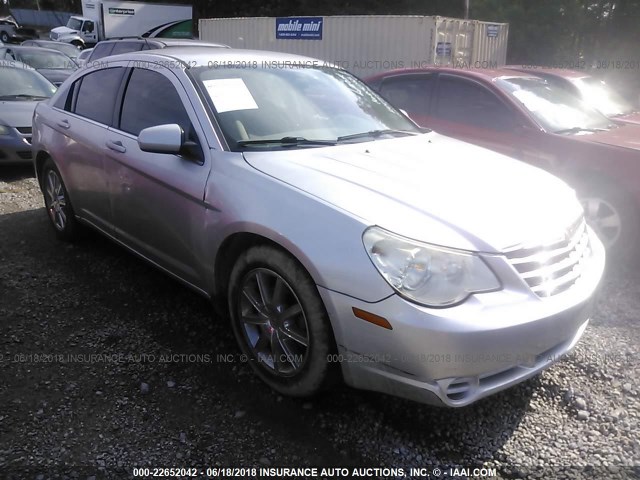 1C3LC46K37N536639 - 2007 CHRYSLER SEBRING SILVER photo 1