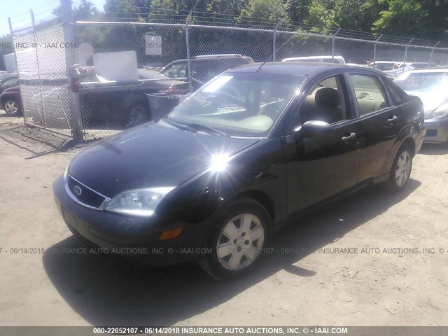 1FAFP34N77W283362 - 2007 FORD FOCUS ZX4/S/SE/SES BLACK photo 2