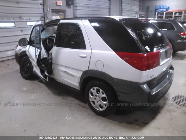 3G5DA03E73S523865 - 2003 BUICK RENDEZVOUS CX/CXL WHITE photo 3