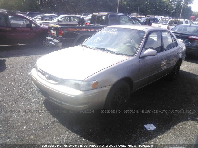 1NXBR12E7XZ292743 - 1999 TOYOTA COROLLA VE/CE/LE 金色 照片 2