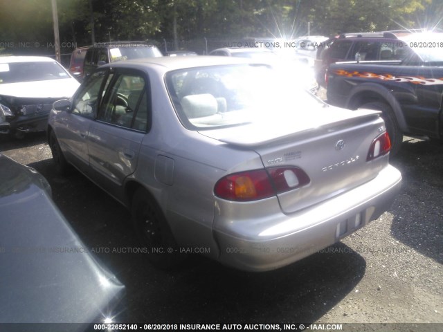 1NXBR12E7XZ292743 - 1999 TOYOTA COROLLA VE/CE/LE GOLD photo 3