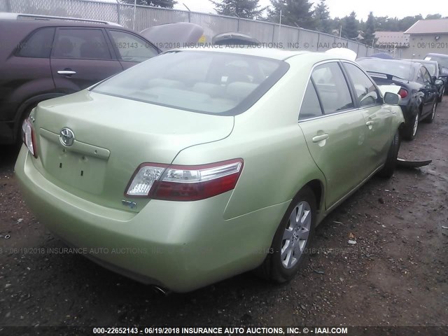 JTNBB46KX73026564 - 2007 TOYOTA CAMRY NEW GENERAT HYBRID GREEN photo 4