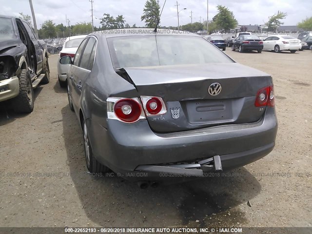 3VWEF71K17M164438 - 2007 VOLKSWAGEN JETTA WOLFSBURG GRAY photo 6