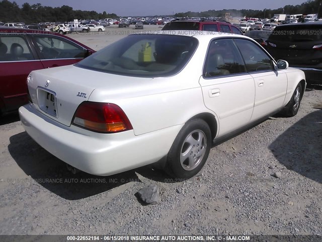 JH4UA3652TC009433 - 1996 ACURA 3.2TL WHITE photo 4