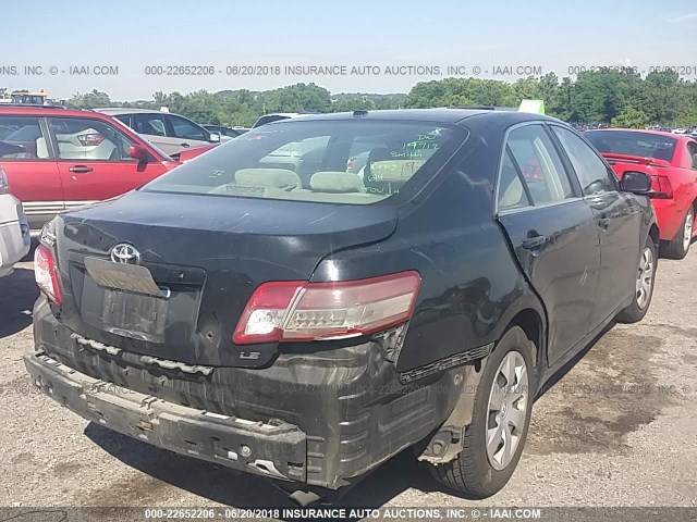 4T1BF3EK5AU012931 - 2010 TOYOTA CAMRY SE/LE/XLE 黑色 照片 4