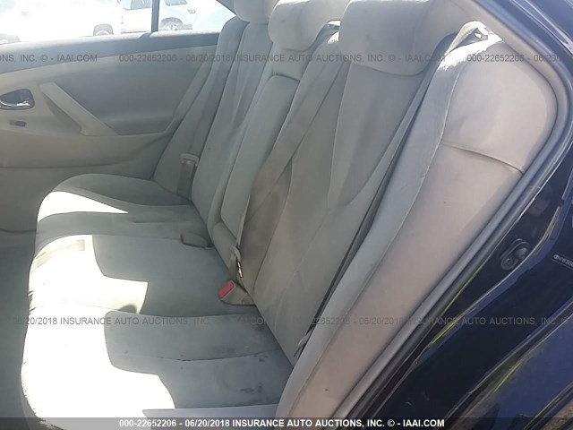 4T1BF3EK5AU012931 - 2010 TOYOTA CAMRY SE/LE/XLE 黑色 照片 8