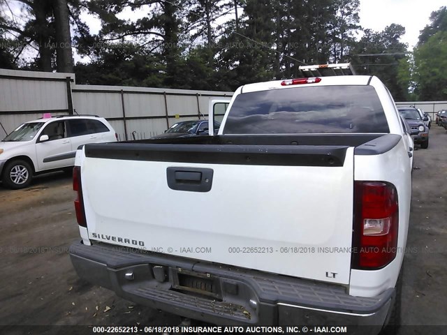 3GCEC13J97G535776 - 2007 CHEVROLET SILVERADO C1500 CREW CAB WHITE photo 8