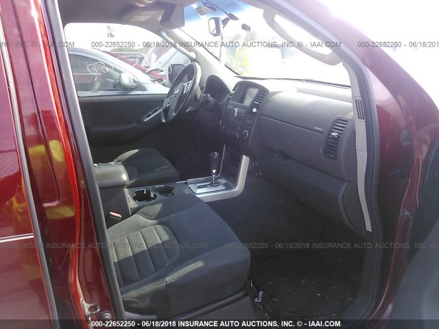 5N1AR18U38C640927 - 2008 NISSAN PATHFINDER S/LE/SE RED photo 5