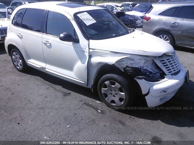 3C8FY58B35T516271 - 2005 CHRYSLER PT CRUISER TOURING WHITE photo 1