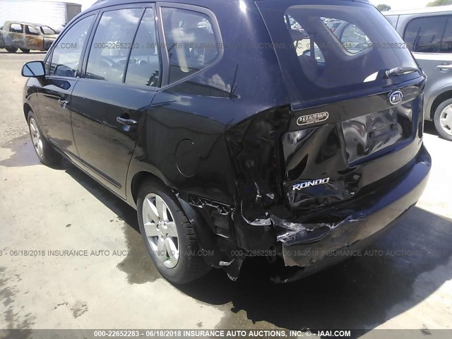 KNAFG526887151625 - 2008 KIA RONDO LX/EX BLACK photo 6