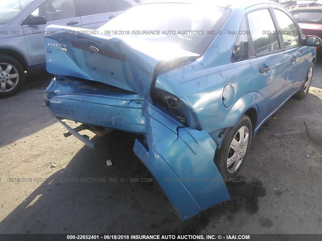 1FAFP34N27W279686 - 2007 FORD FOCUS ZX4/S/SE/SES 蓝色 照片 6