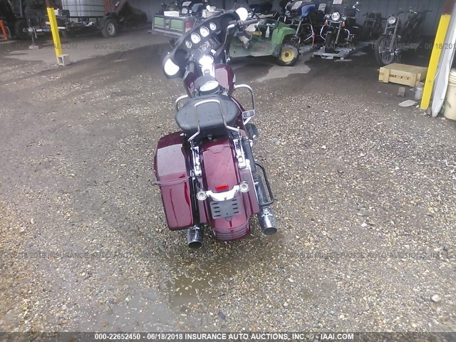 1HD1KBM19FB653662 - 2015 HARLEY-DAVIDSON FLHX STREET GLIDE MAROON photo 6