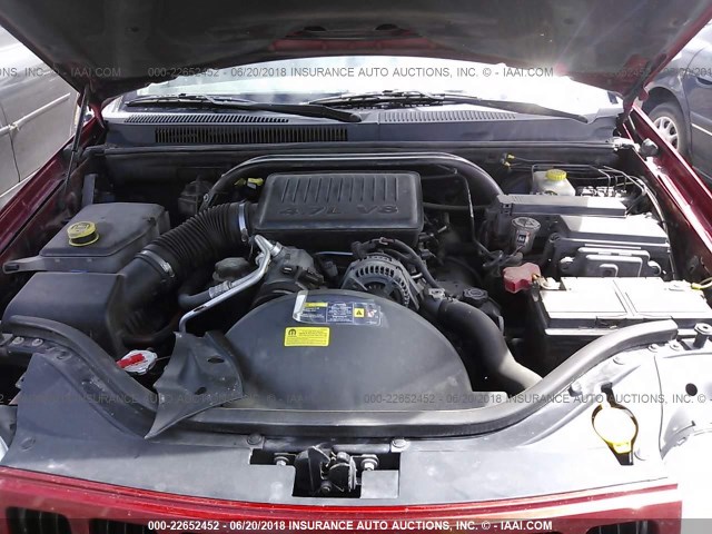 1J4HR48N86C295396 - 2006 JEEP GRAND CHEROKEE LAREDO/COLUMBIA/FREEDOM 红色 照片 10