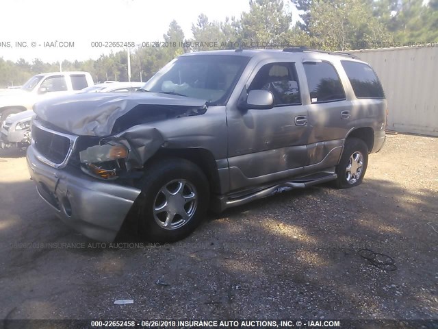 1GKEK63U62J286455 - 2002 GMC DENALI Champagne photo 2