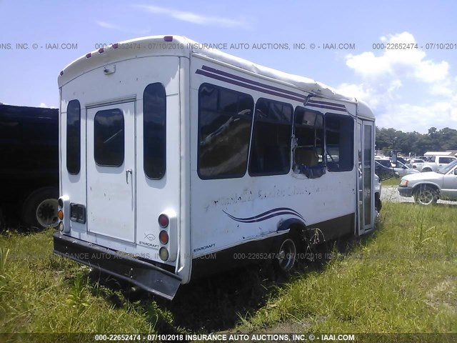 1FDWE35L56HA69630 - 2006 FORD E350 WHITE photo 4