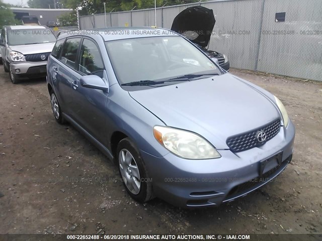 2T1KR32E83C089917 - 2003 TOYOTA COROLLA MATRIX XR BLUE photo 1