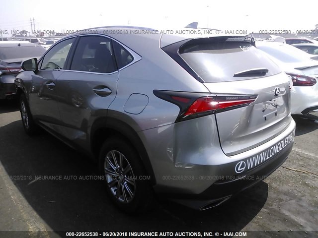 JTJYARBZ2J2101432 - 2018 LEXUS NX 300/BASE/F SPORT GRAY photo 3