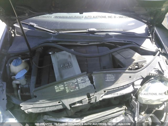 WVWEV71KX7W240504 - 2007 VOLKSWAGEN NEW GTI BLACK photo 10