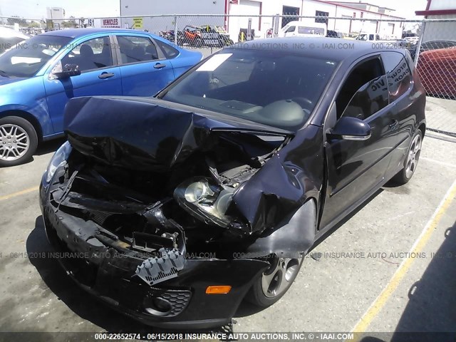 WVWEV71KX7W240504 - 2007 VOLKSWAGEN NEW GTI BLACK photo 2