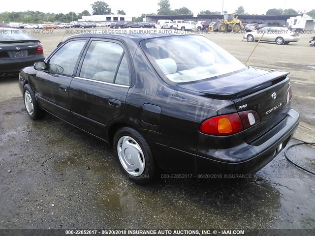 2T1BR12E3XC238860 - 1999 TOYOTA COROLLA VE/CE/LE BLACK photo 3