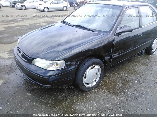 2T1BR12E3XC238860 - 1999 TOYOTA COROLLA VE/CE/LE BLACK photo 6