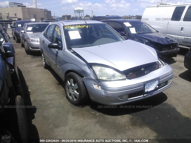 1FAFP38372W113200 - 2002 FORD FOCUS ZTS SILVER photo 1