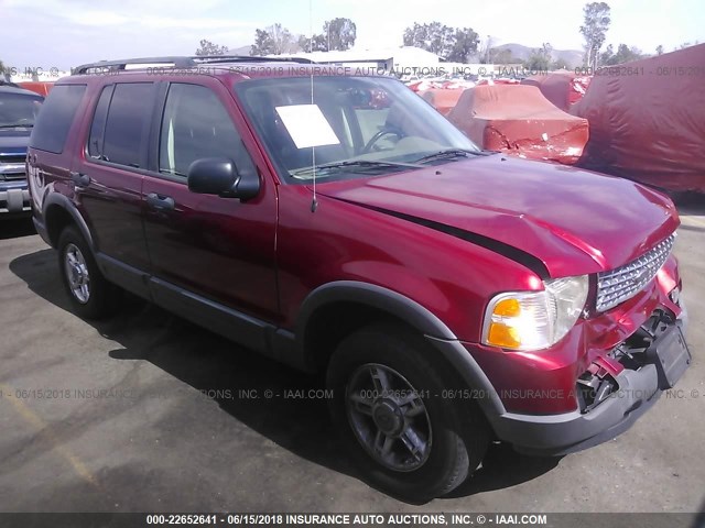 1FMZU63K23ZA84670 - 2003 FORD EXPLORER XLT/XLT SPORT/NBX 红色 照片 1