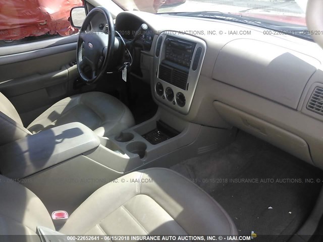 1FMZU63K23ZA84670 - 2003 FORD EXPLORER XLT/XLT SPORT/NBX 红色 照片 5