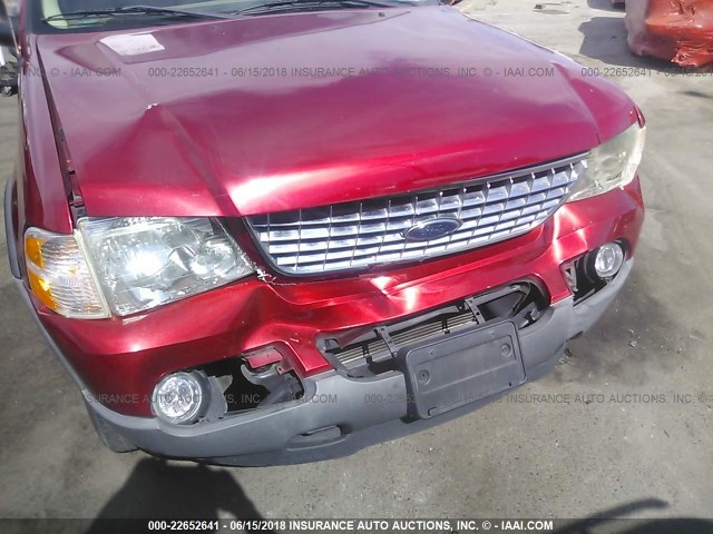 1FMZU63K23ZA84670 - 2003 FORD EXPLORER XLT/XLT SPORT/NBX 红色 照片 6