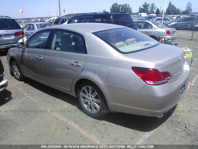 4T1BK36B97U205733 - 2007 TOYOTA AVALON XL/XLS/TOURING/LIMITED GOLD photo 3