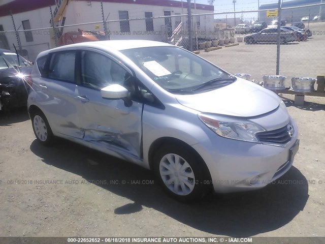 3N1CE2CP6GL388354 - 2016 NISSAN VERSA NOTE S/S PLUS/SV/SL/SR SILVER photo 1
