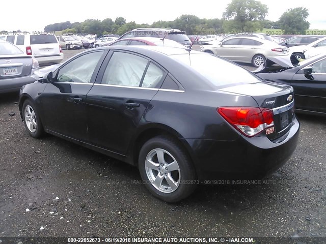 1G1PE5S97B7110880 - 2011 CHEVROLET CRUZE LT GRAY photo 3