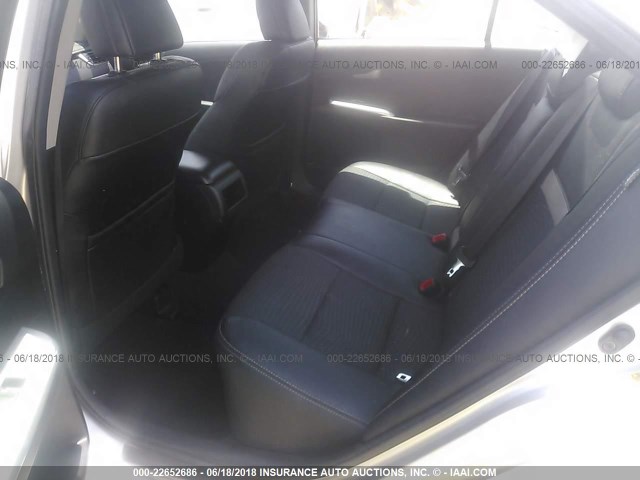 4T1BF1FK8DU276040 - 2013 TOYOTA CAMRY L/SE/LE/XLE 银色 照片 8