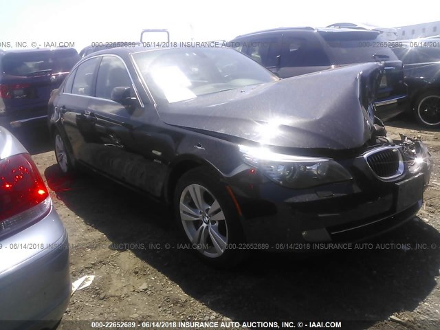 WBANV13589C155201 - 2009 BMW 528 XI BLACK photo 1